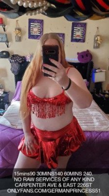 READ B4 CONTACTING ME.... .25 AND UP....THROAT GOAT 🚨COME SEE 🌟YOURSELF ✨WHAT ALL💋 THE FUSS IS ABOUT 🔝NOTCH SEXY GERMAN MOMMY💦💯ONLYFAN.COM/GERMANPRINCESS51 - image 5