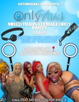 PT.2 10PM || ONLYFANS FREAK OFF (ORGY PARTY ) TRANS x FEMALES